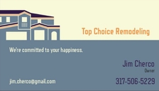 Logo for Top Choice Remodeling