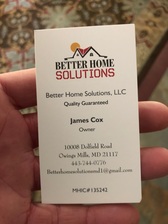 Better Home Solutions, LLC logo