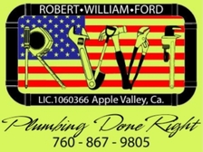 Robert William Ford Plumbing logo