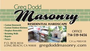 Greg Dodd Masonry logo