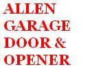 Allen Garage Door and Opener logo