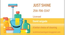 Logo for Just Shine Cleaning Service