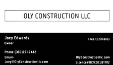 OLY Construction, LLC logo