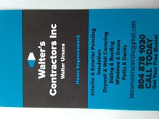 Walter's Contractors, Inc. logo