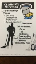 Avatar for L.T's Cleaning Team