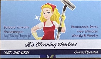 B's Cleaning Services logo
