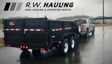 Logo for R.W. Hauling