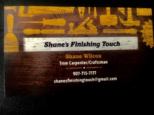 Logo for Shane's Finishing Touch