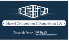 Logo for Marvel Construction & Remodeling