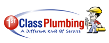 1st Class Plumbing logo
