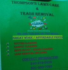 Avatar for Thompsons Lawn Care & Trash Reamoval - Home  Facebook