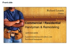Logo for Lasanta Maintenance & Restoration Services