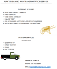 Avatar for A Jay's Cleaning and Transportation Service