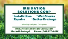 Logo for Irrigation Solutions