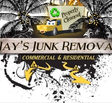 Logo for Jays Junk Removal, Hauling and More