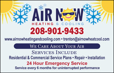 Air Now Heating and Cooling logo
