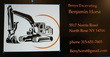 Logo for Beny's Excavating