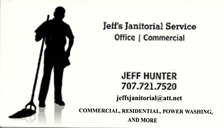Logo for Jeff's Janitorial Service