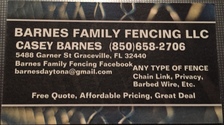 Avatar for Barnes Family Fencing LLC