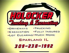 Holocker Trucking and Excavating logo