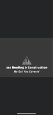 Logo for 360 Roofing and Construction, LLC