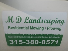 Logo for MD Landscaping