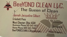 Logo for BeeYOND CLEAN