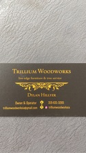 Logo for Trillium Woodworks
