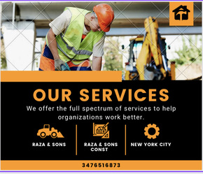 Raza & Sons Construction, Inc. logo