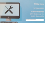 Logo for Computer Touch Repair - Unlicensed Contractor