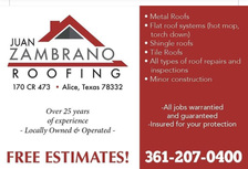 Juan Zambrano Roofing, LLC logo