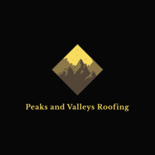Logo for Peaks and Valleys Roofing LLC