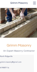 Grimm Masonry logo