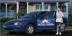 MOLLY MAID of the Tribury Area and of Newtown logo