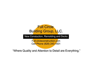 Full Circle Building Group logo