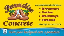 Logo for Paradise Concrete - Home Facebook