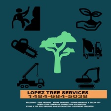 Logo for Lopez Tree Service & Construction