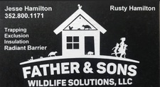Logo for Father and Sons Wildlife Solutions, LLC