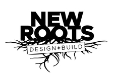 Logo for New Roots Construction