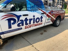 Logo for Patriot Soft Wash, LLC