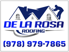 Logo for Delarosa Roofing
