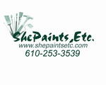 She Paints, Etc. LLC logo
