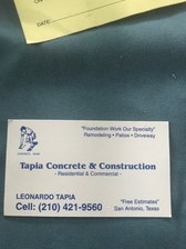 Tapia Concrete - Home Facebook logo