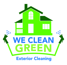 We Clean Green Exterior Cleaning logo