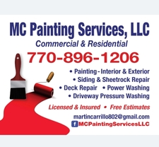 Logo for MC Painting Services, LLC