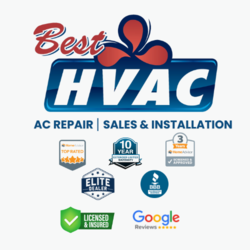 The Best HVAC LLC logo