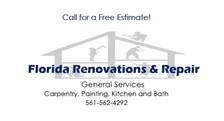 Florida Renovations and Repair logo