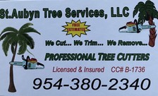 Logo for St. Aubyn Tree Services, LLC