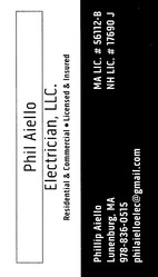 Phillip Aiello Electrician logo