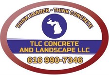 Logo for TLC Concrete and Landscape